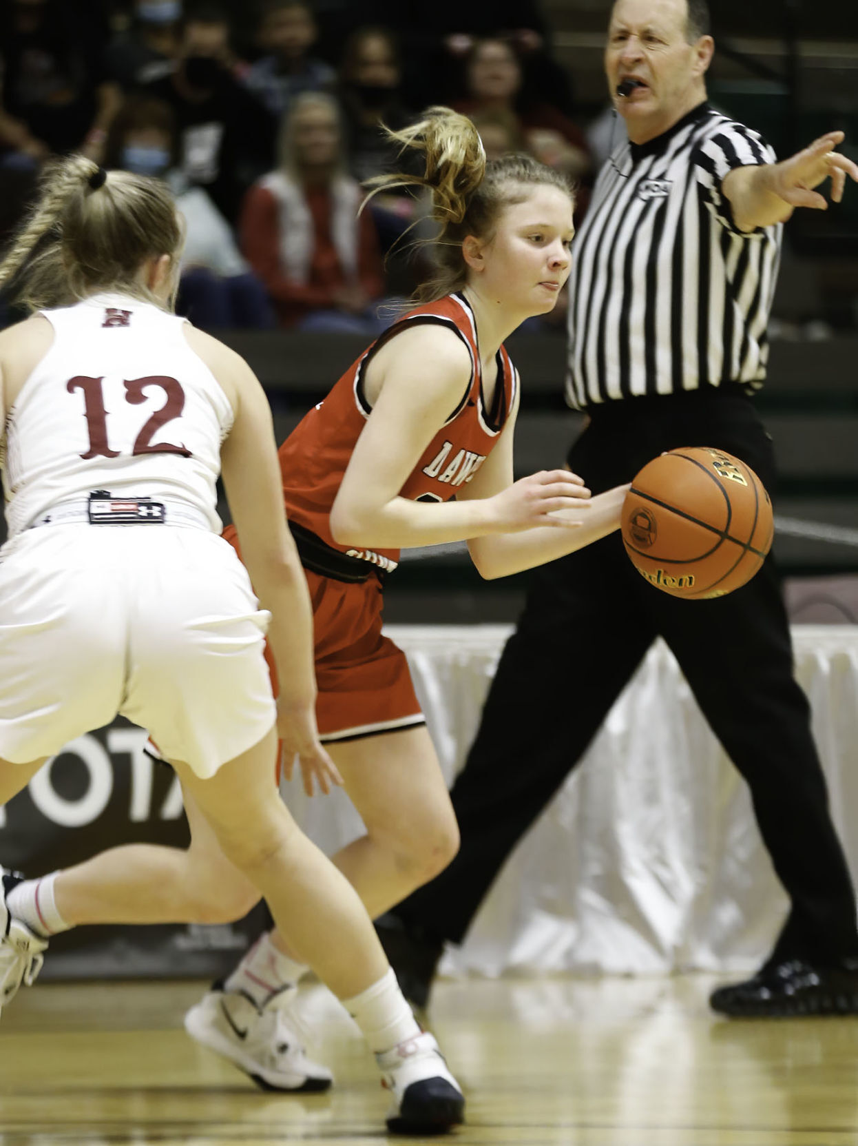 Class A girls Glendive's Jane Harrison